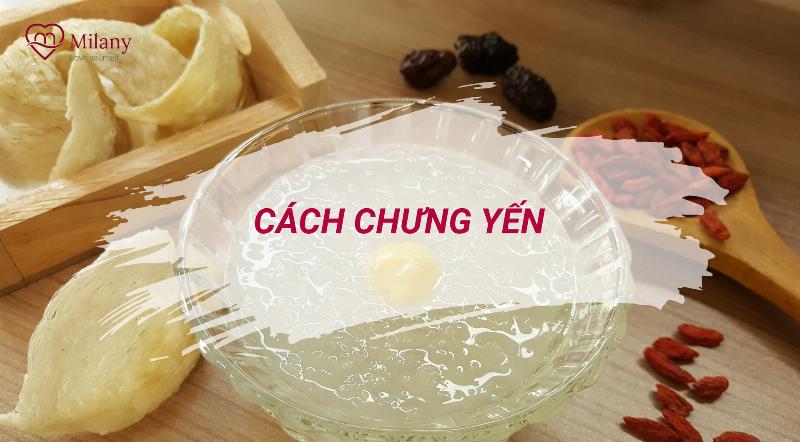 1 tai yến chưng bao nhiêu nước, tại sao lượng nước quan trọng, cách chưng đúng chuẩn